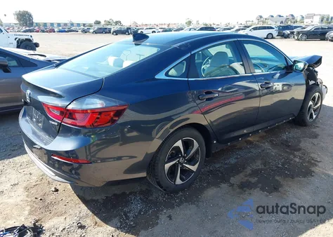 2022 Honda Insight Ex z USA, uszkodzony, nr VIN 19XZE4F58NE001155